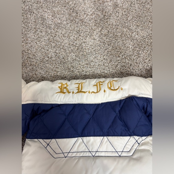 Ralph Lauren County Riders & Jockey Club Girls Reversible Puffy Vest Purple 4T - Picture 9 of 10